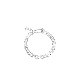 Pulseira-Masculina-De-Prata-Cuban-Nomar-Belmonte